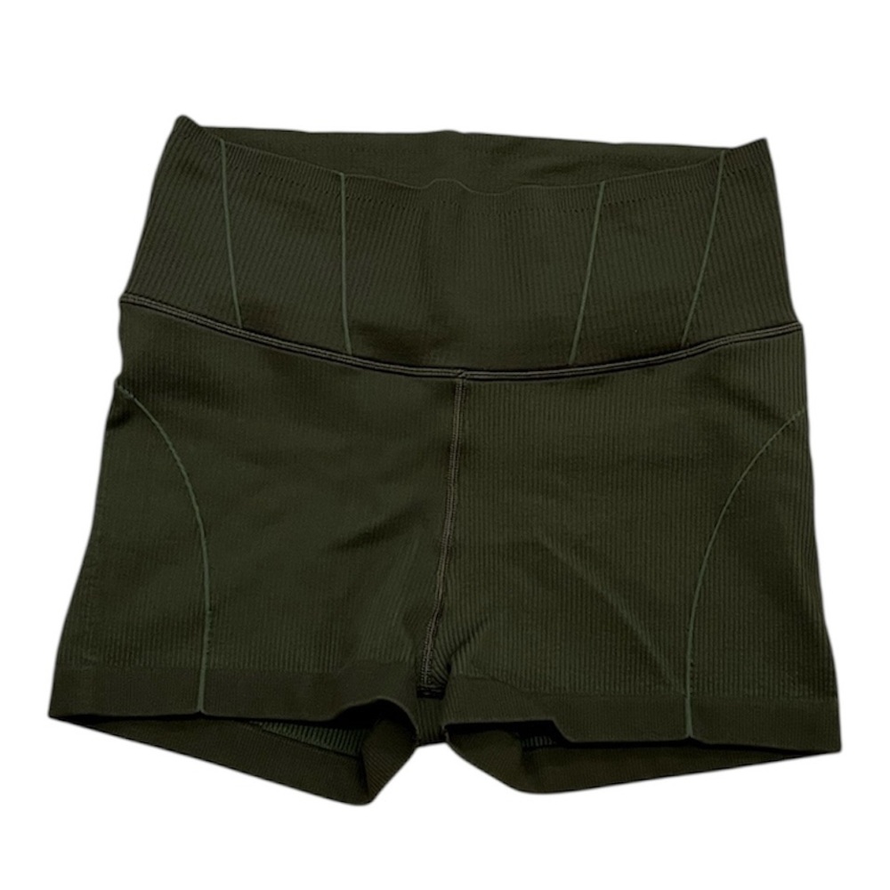 Aerie Offline L ribbed bike shorts